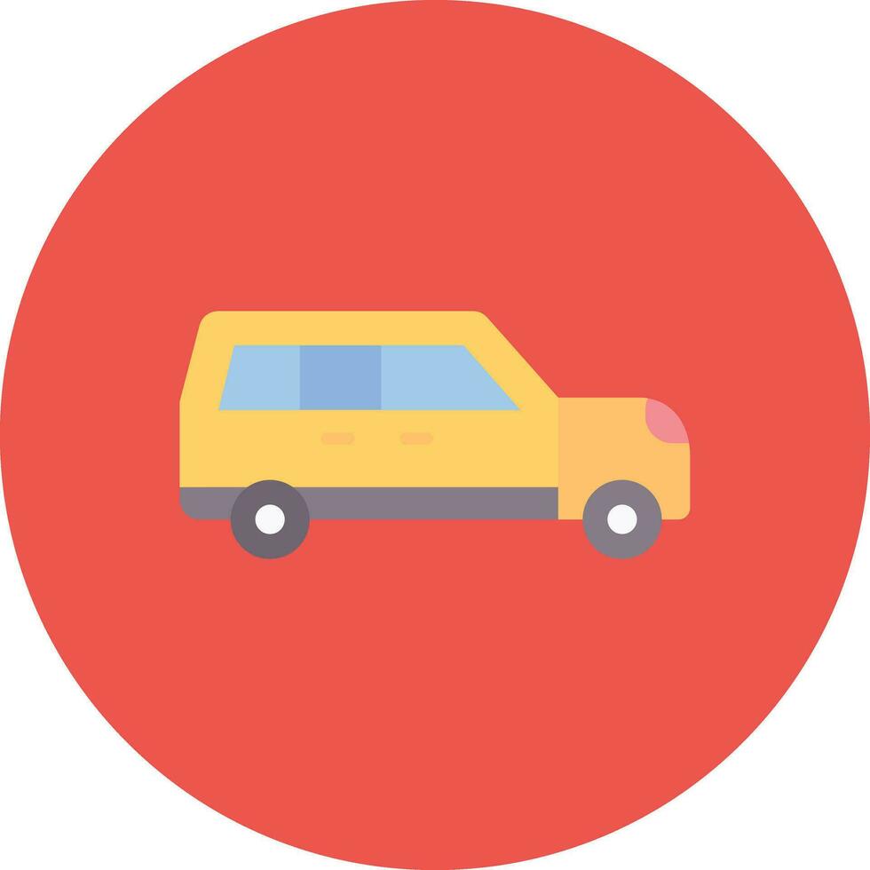 Family Car Vector Icon