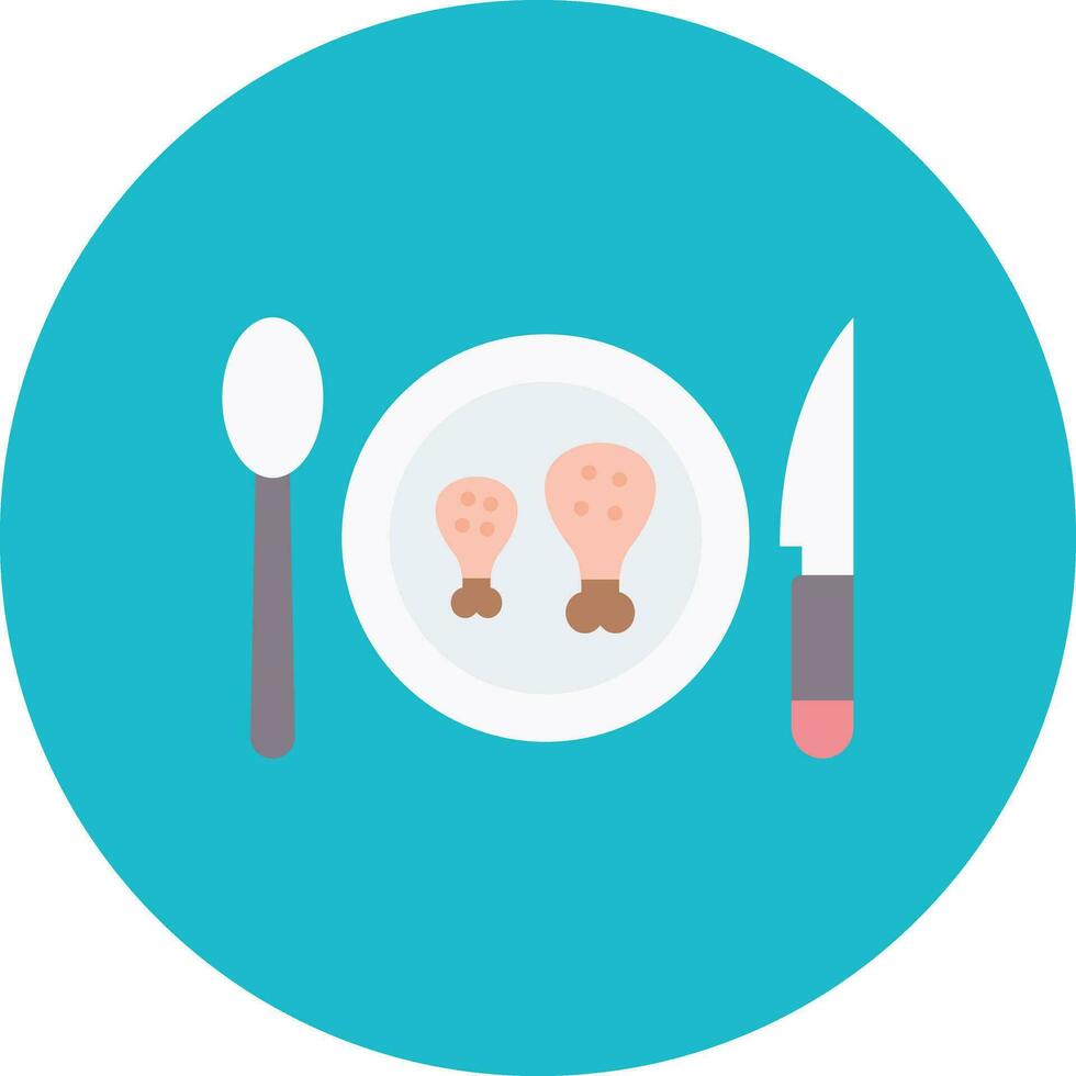 Dinner Vector Icon