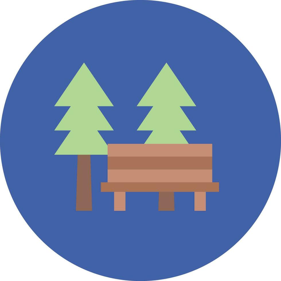 Park Vector Icon