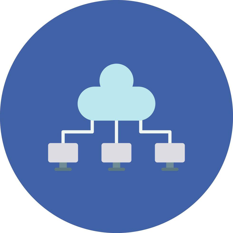 Cloud Computing Vector Icon