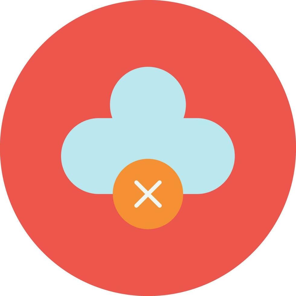 Cloud Inaccessible Vector Icon