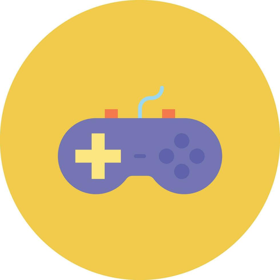 icono de vector de controlador de juego