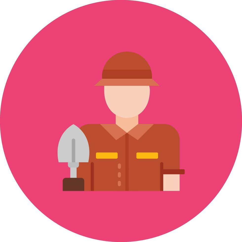 Archaeologist Male Vector Vector Icon