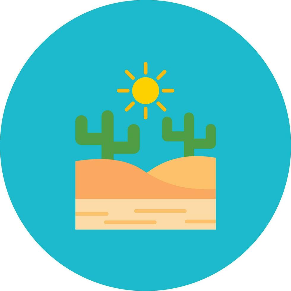 Desert Vector Vector Icon