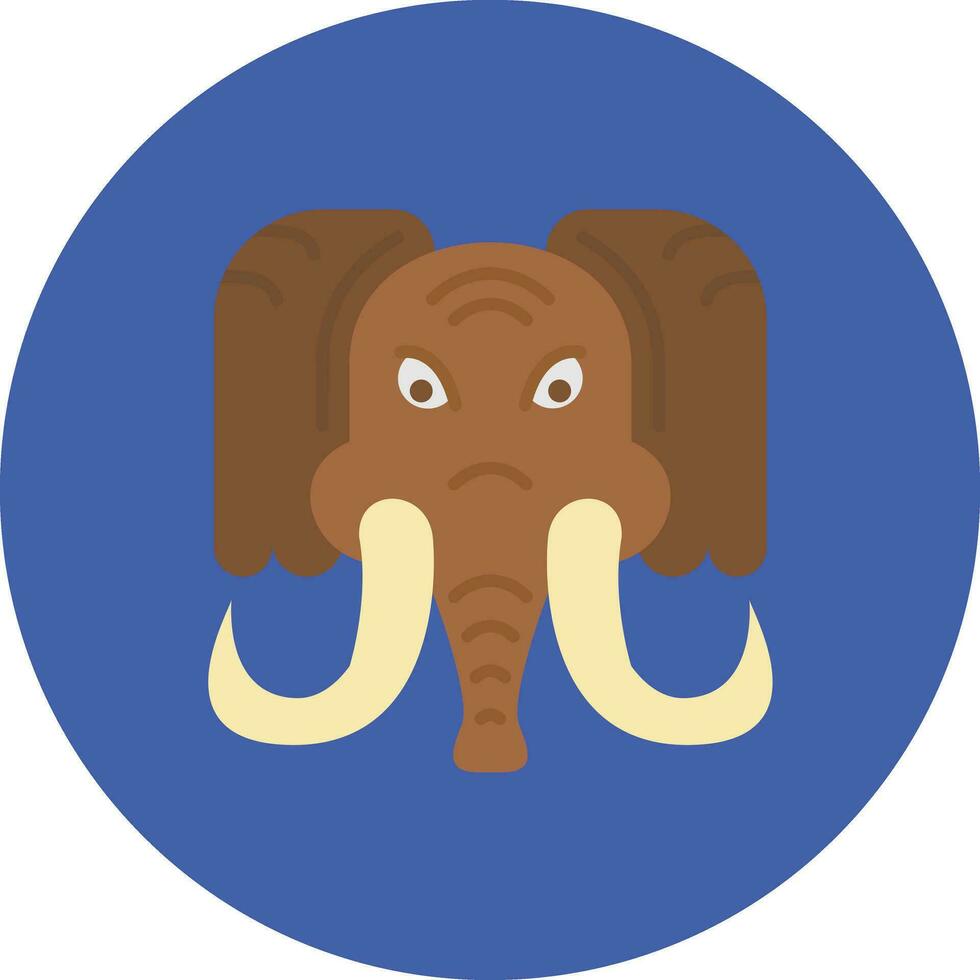 Mammoth Vector Vector Icon