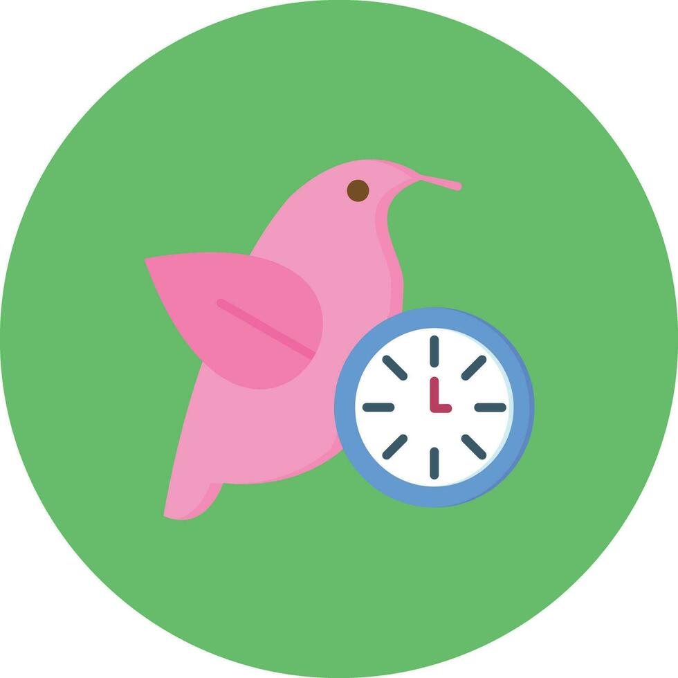 Early Bird Vector Icon