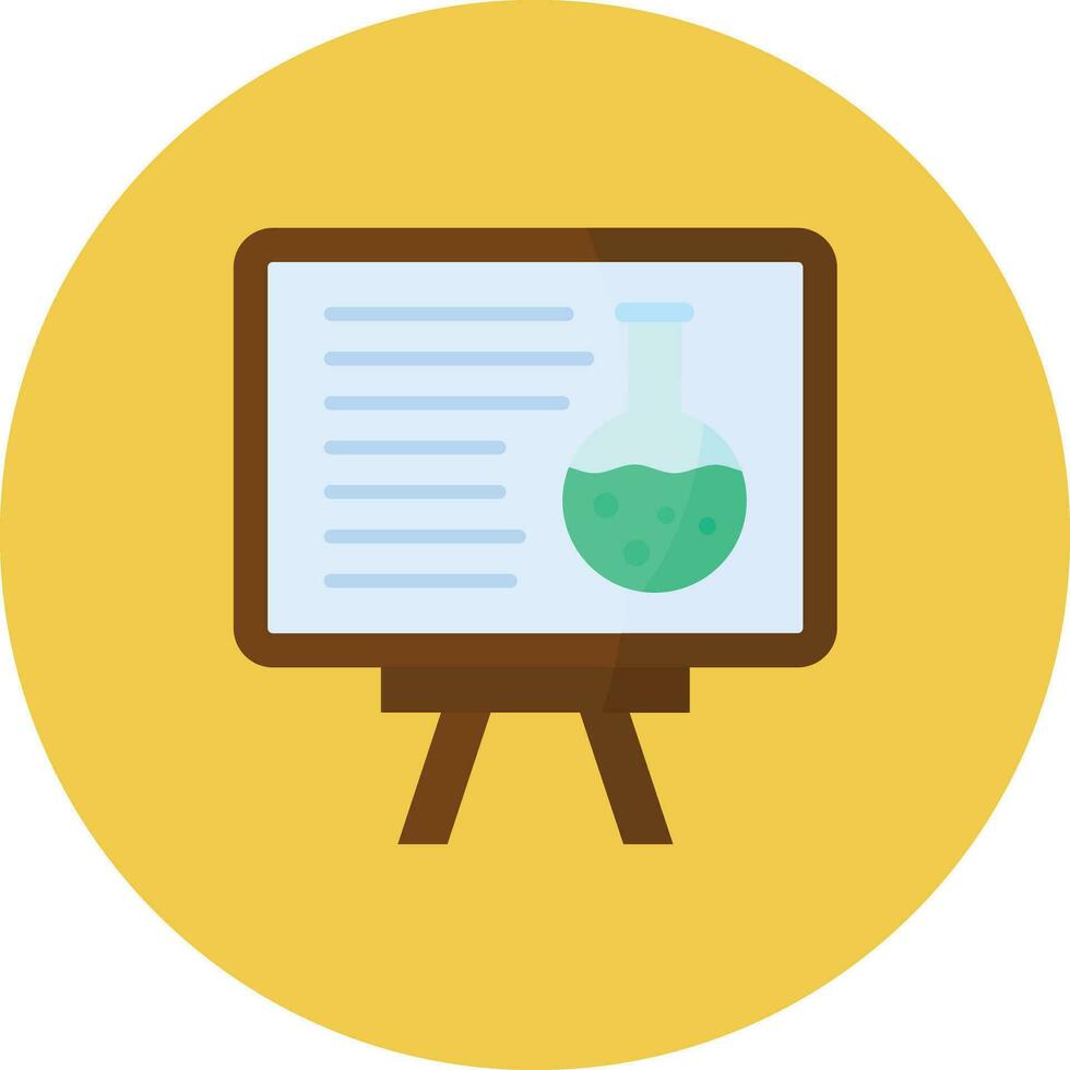 Chemistry Lecture Vector Icon