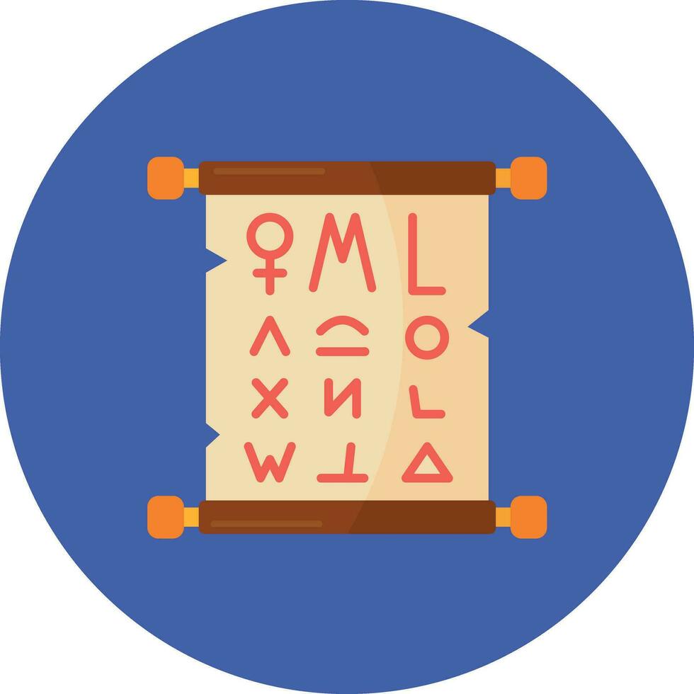 Papyrus Vector Icon