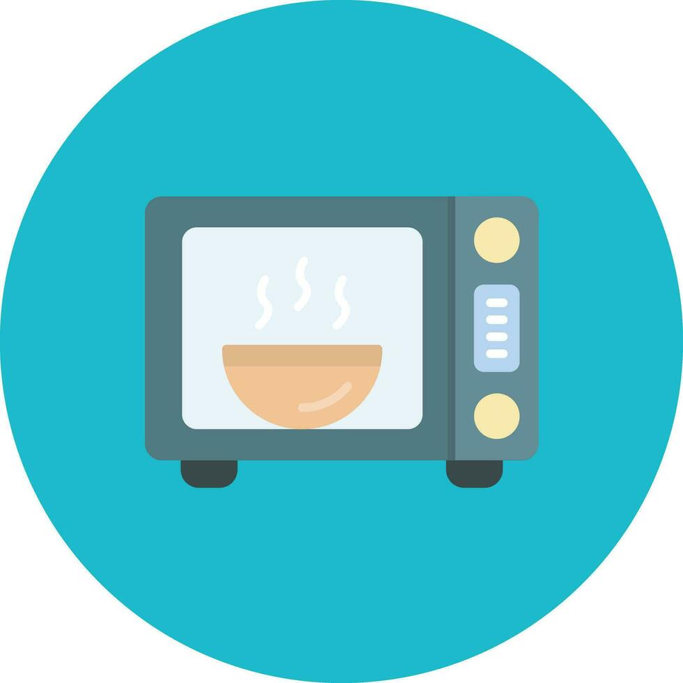 Microwave Oven Vector Icon