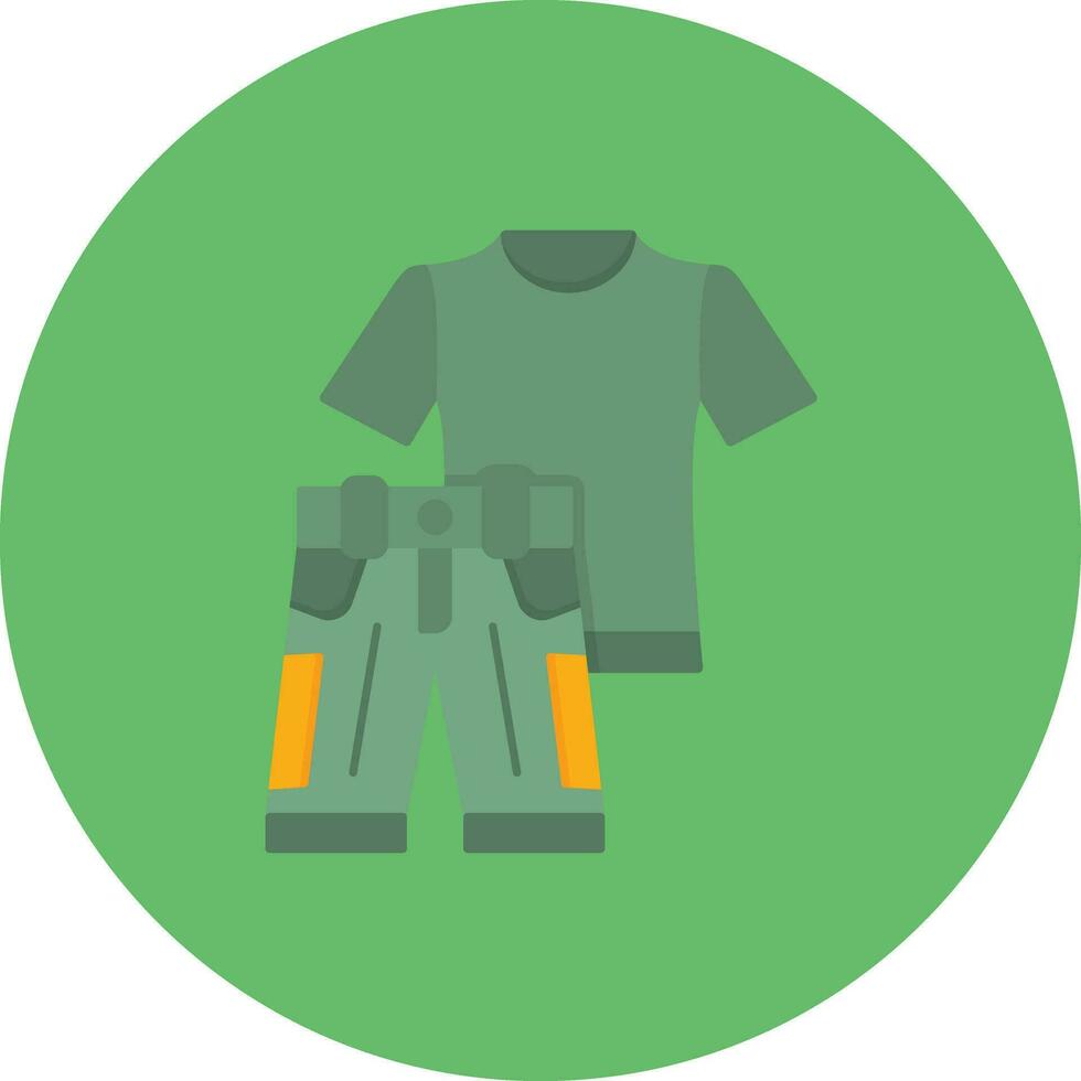 Sport Wear Vector Icon