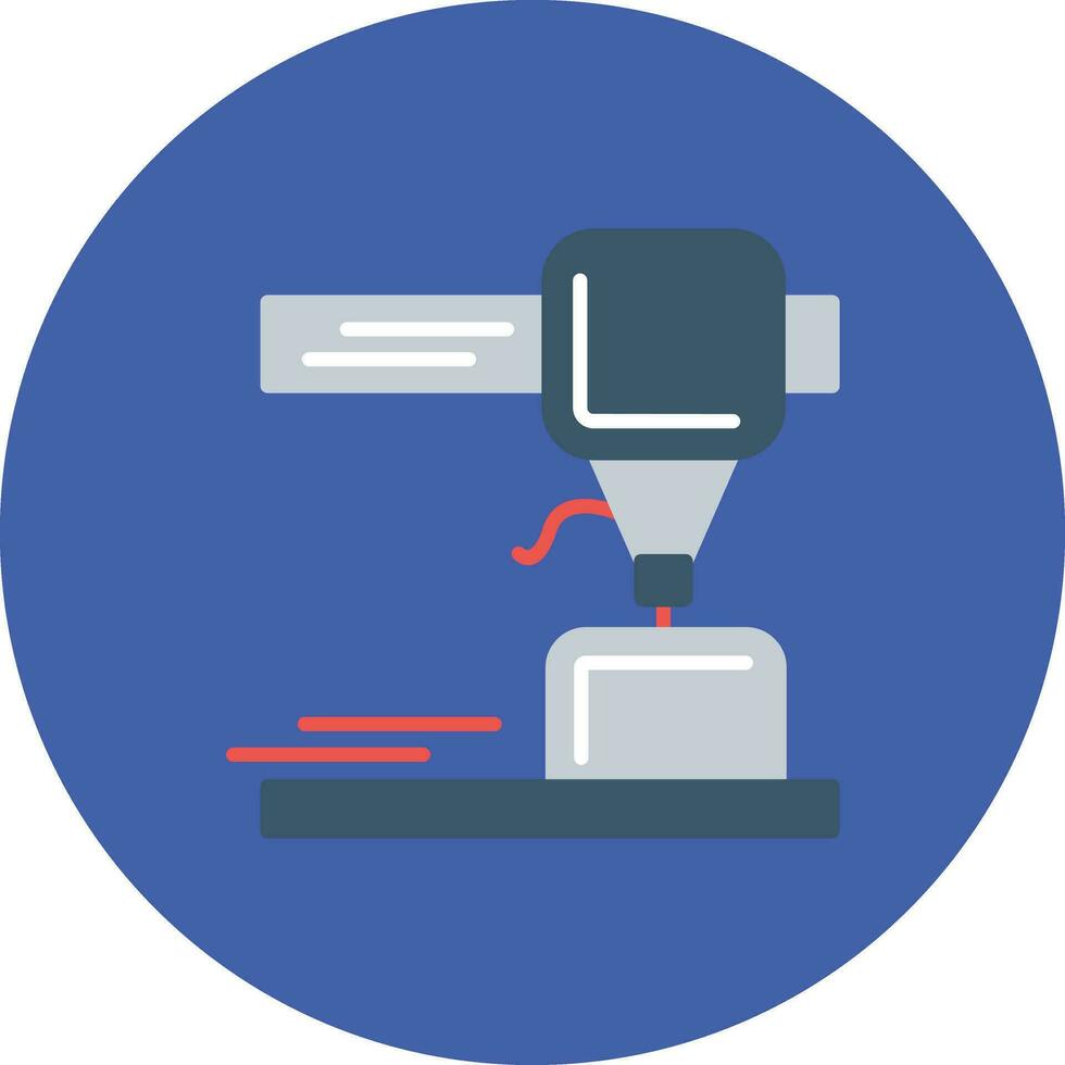 3D Printer Vector Icon