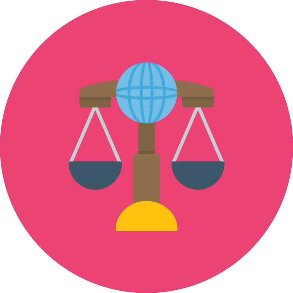 International Law Vector Icon