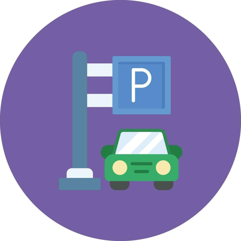 Parking Area Vector Icon