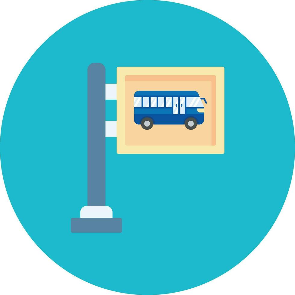 Bus Stop Vector Icon
