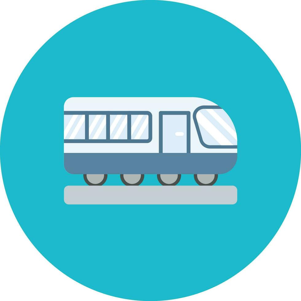 icono de vector de tren