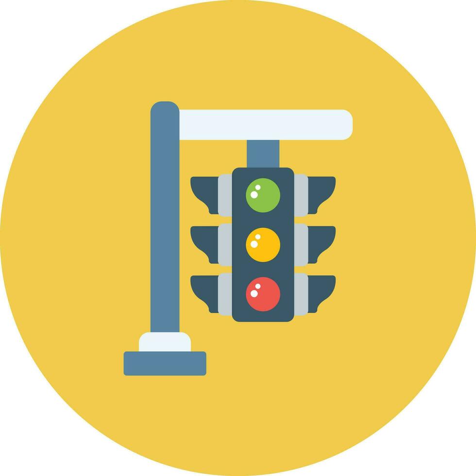 Traffic Light Vector Icon