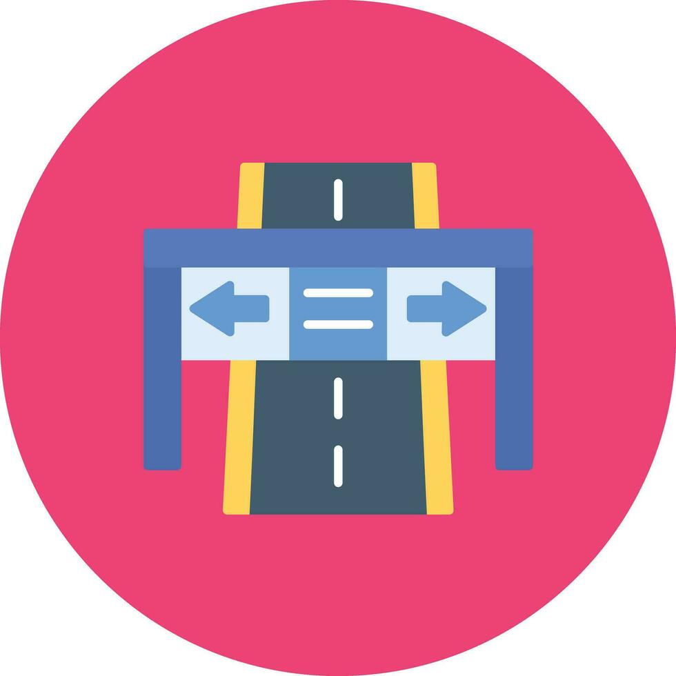 Highway Vector Icon