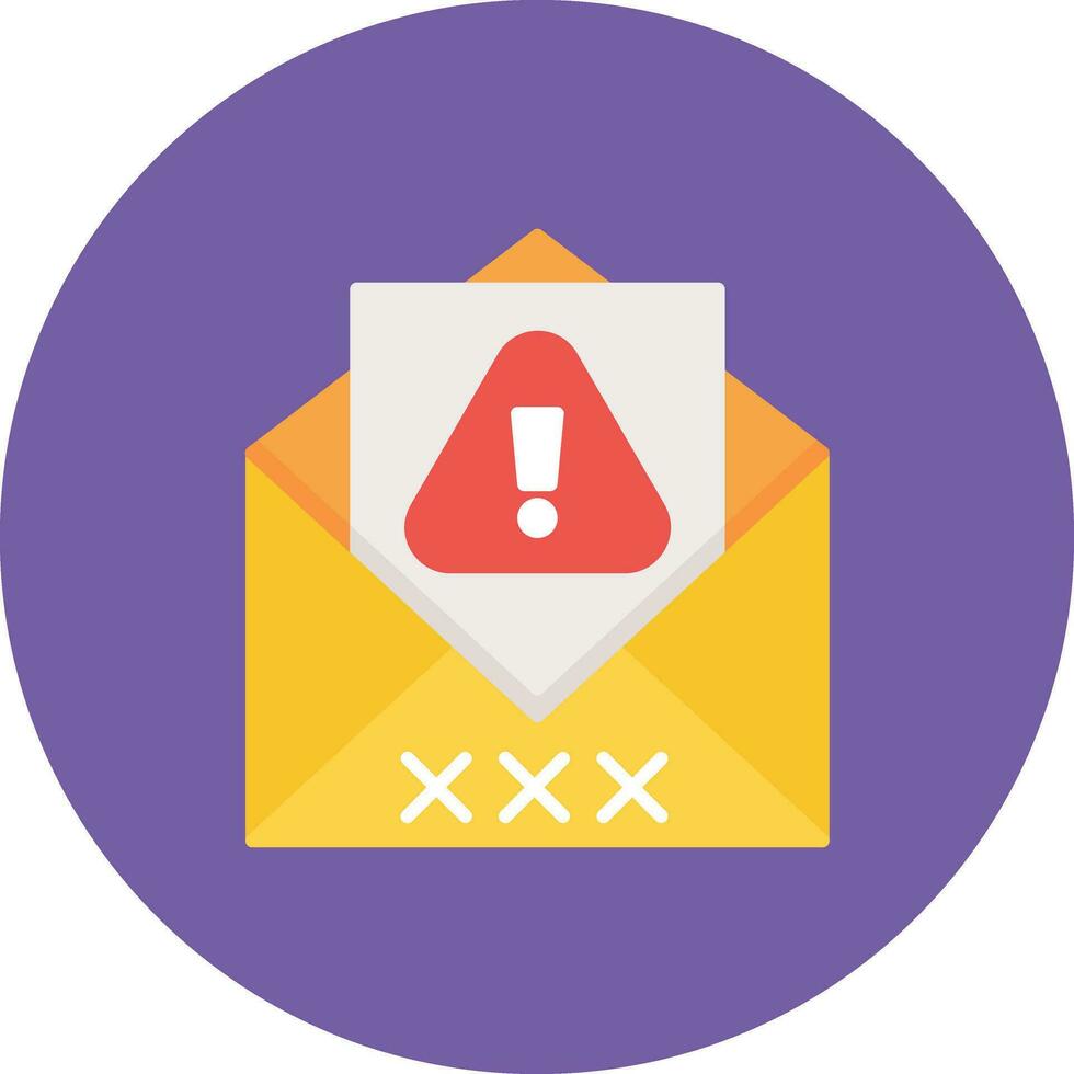 Spam Email Vector Icon