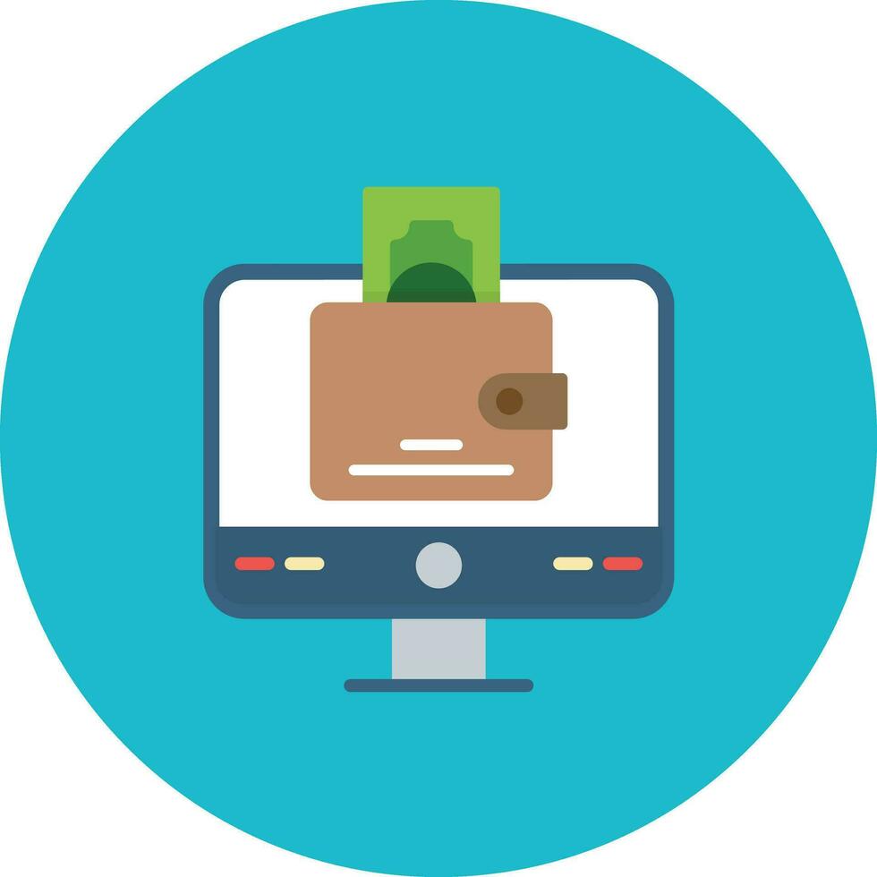 Digital Wallet Vector Icon