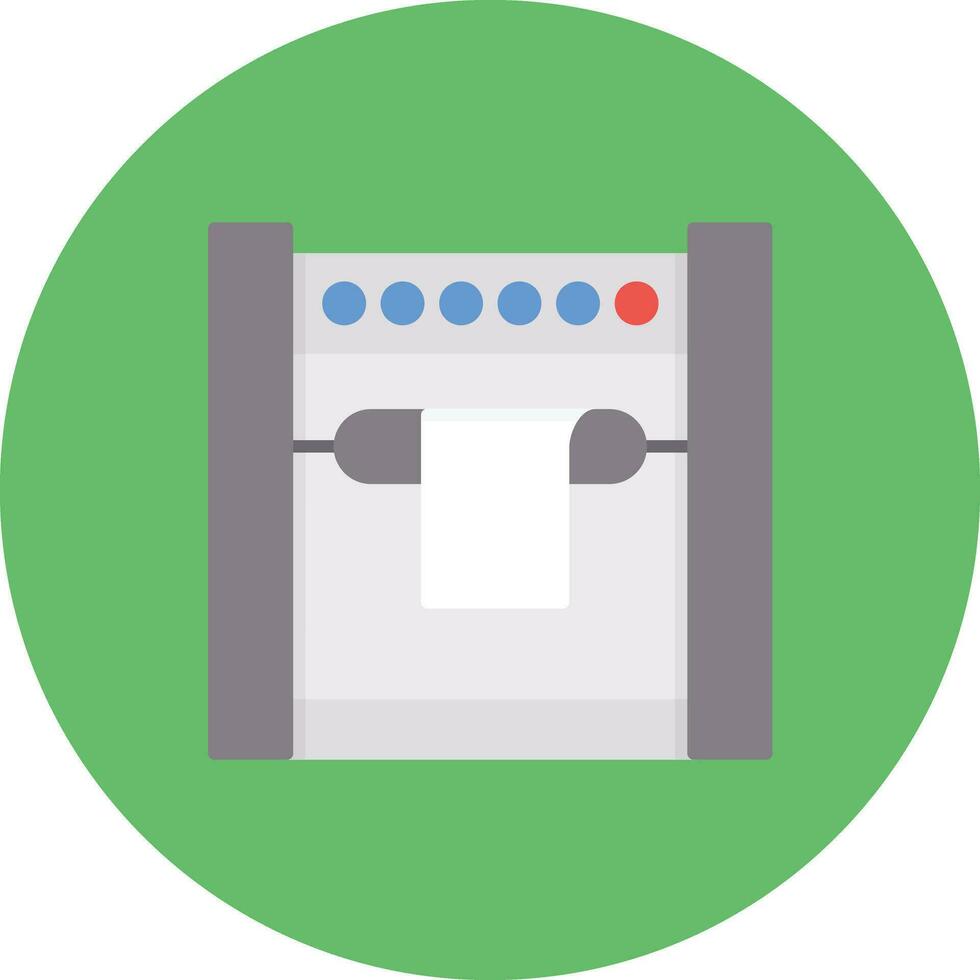 Printing Machine Vector Icon