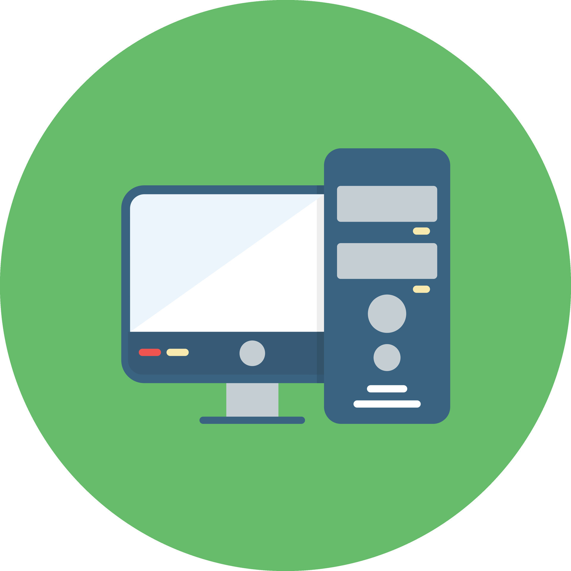 Computer Tower Vector Icon 31065616 Vector Art at Vecteezy