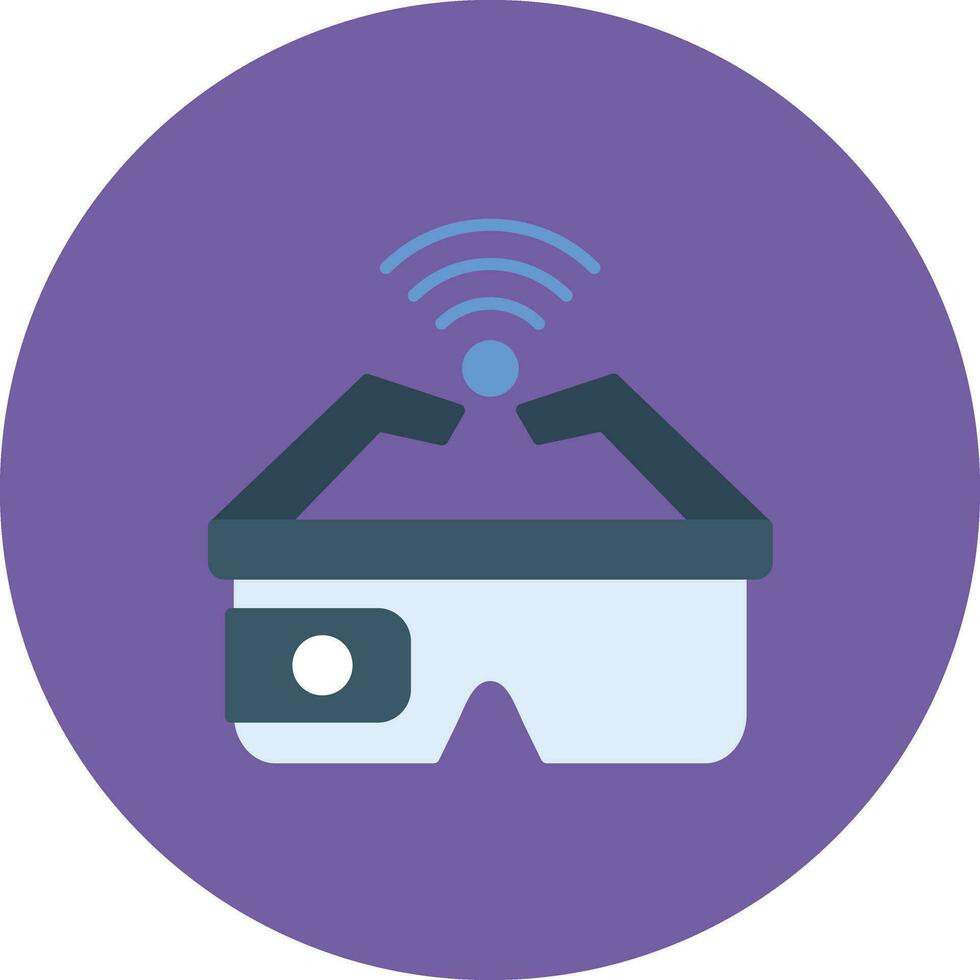 Smart Glasses Vector Icon