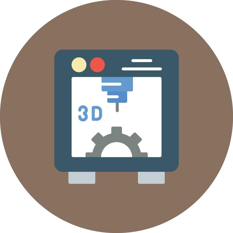 3d Printer Vector Icon