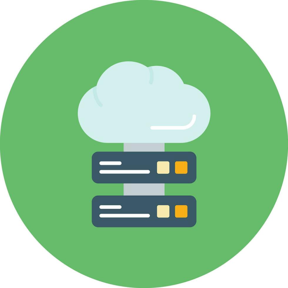 Cloud Storage Vector Icon