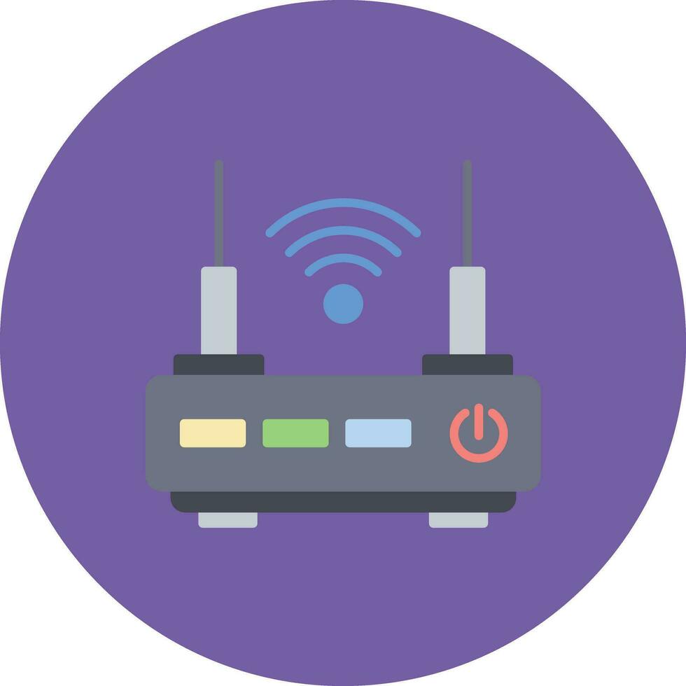 Wifi Router Vector Icon