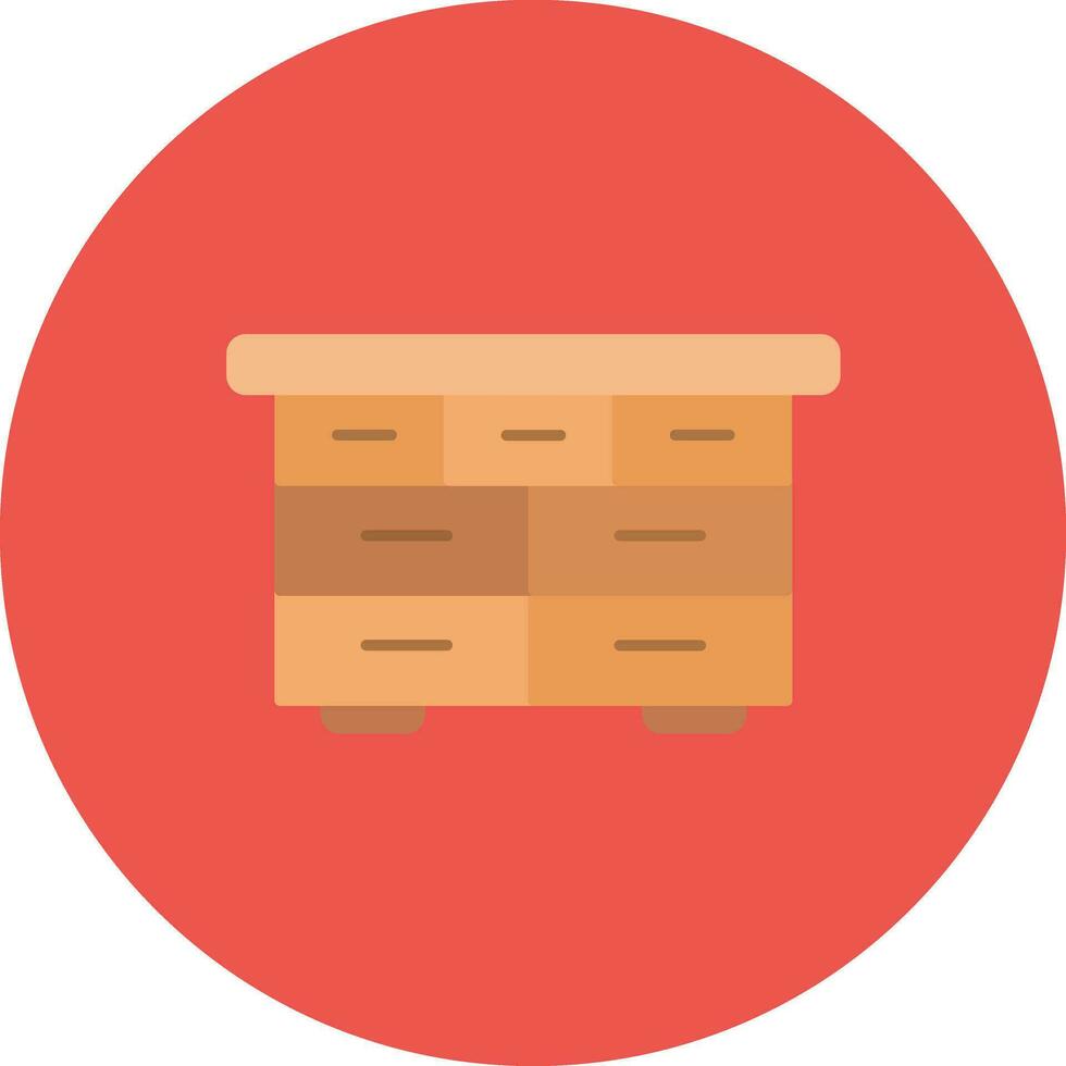 Drawer Table Vector Icon