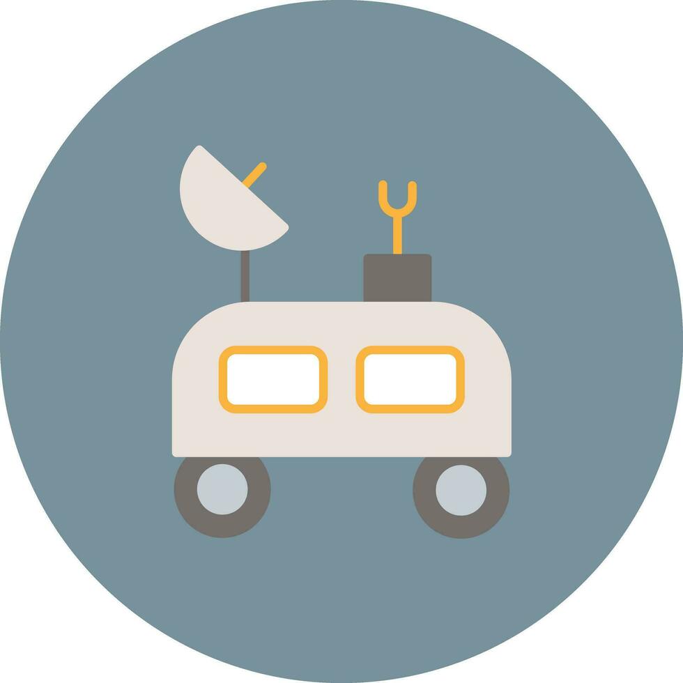 Mars Rover Vector Icon