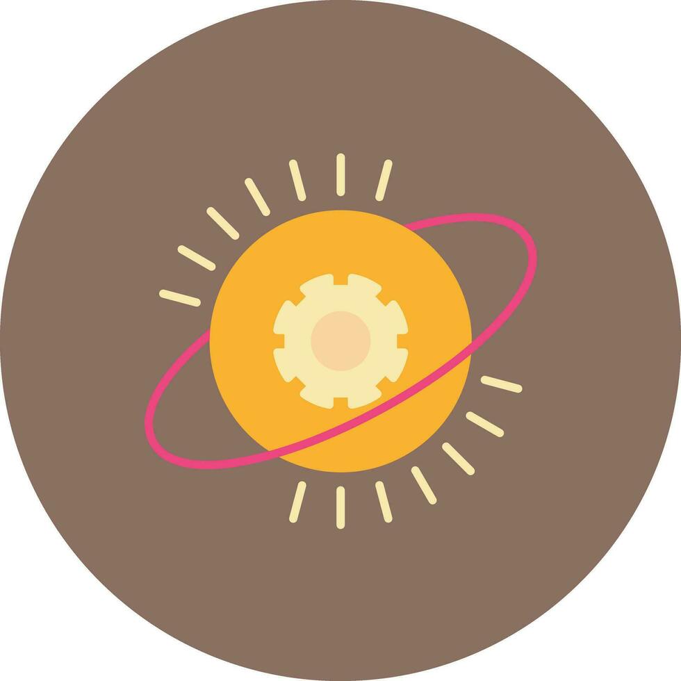 supernova vector icono