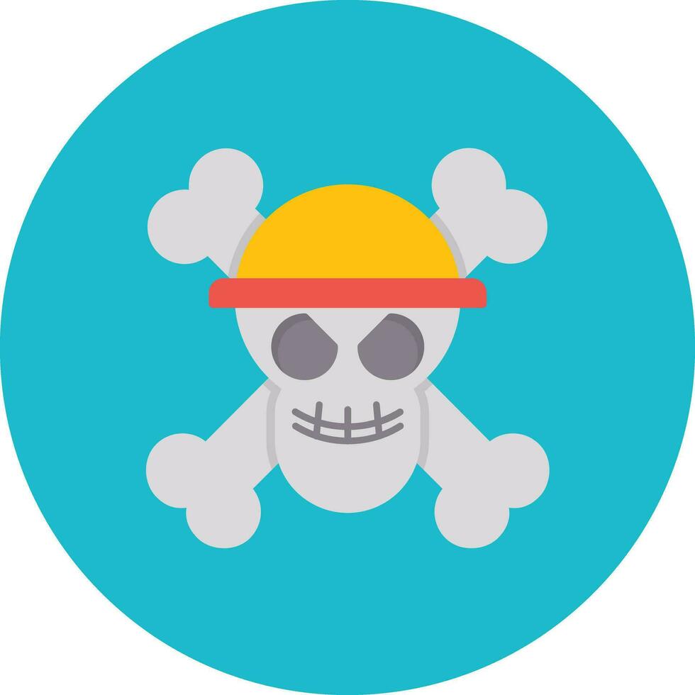 pirata mono vector icono