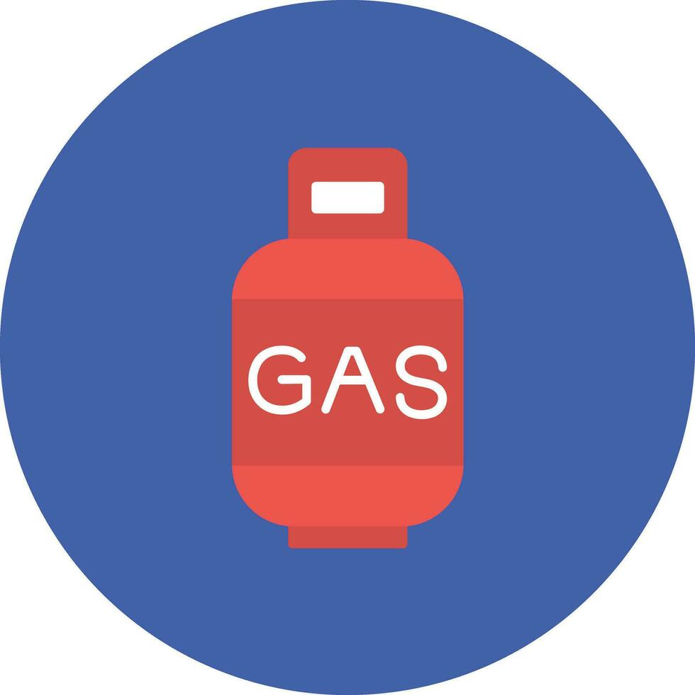 Gas Cylinders Vector Icon