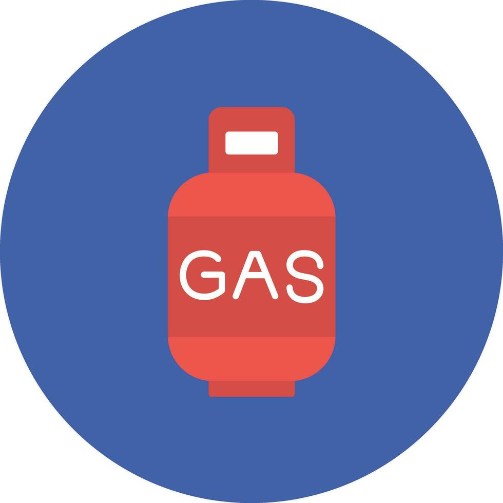 gas cilindros vector icono