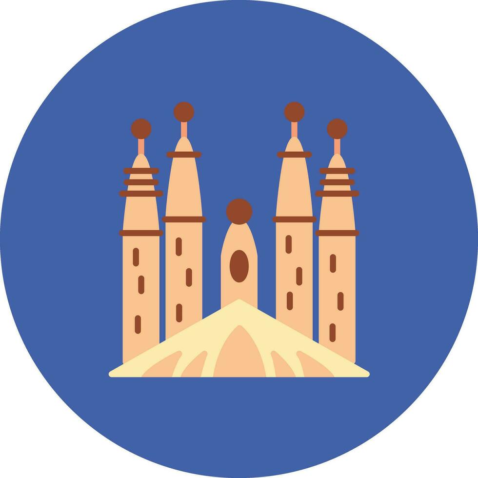 sagrada familia vector icono