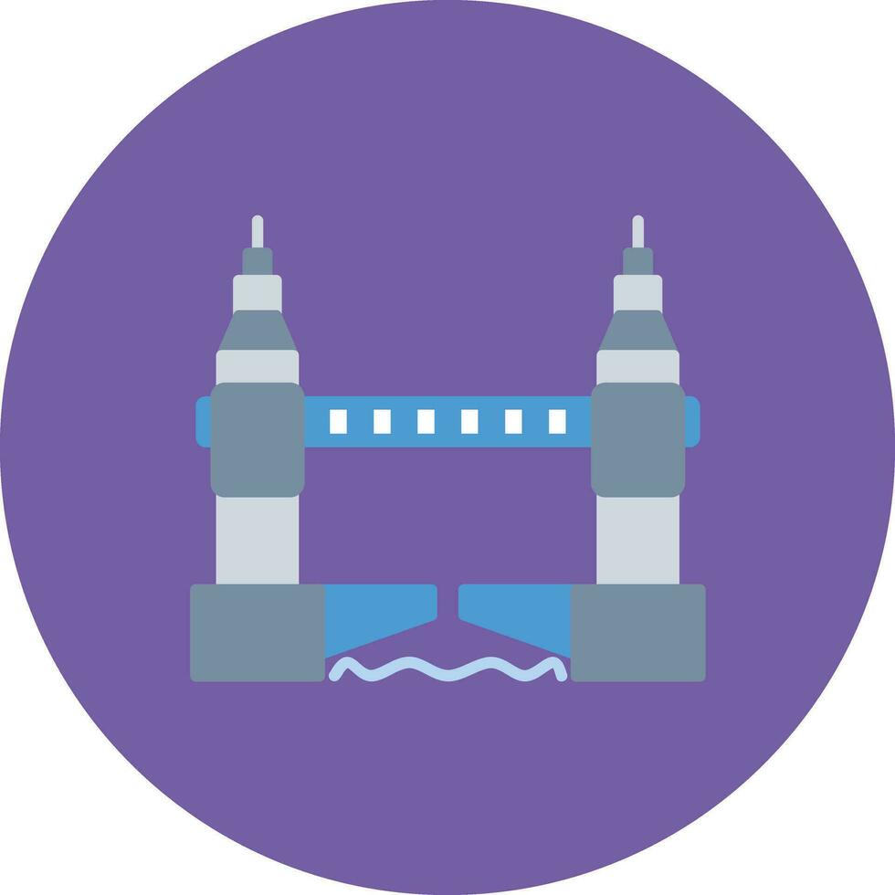 Tower Bridge Vector Icon