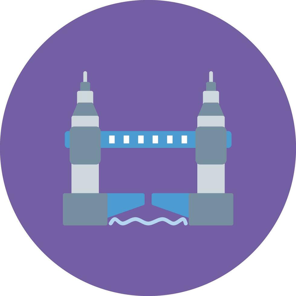 Tower Bridge Vector Icon