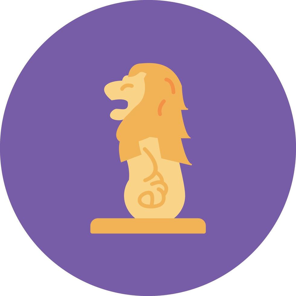 Merlion Vector Icon