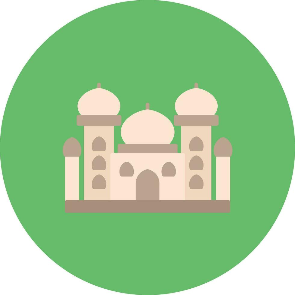 Taj Mahal Vector Icon