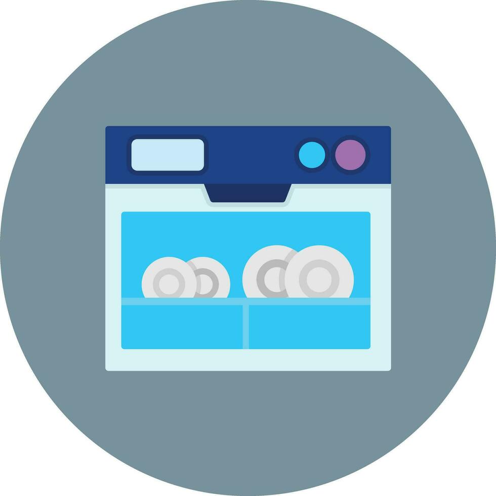 Dishwashing Vector Icon