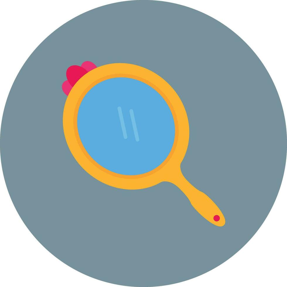Hand Mirror Vector Icon