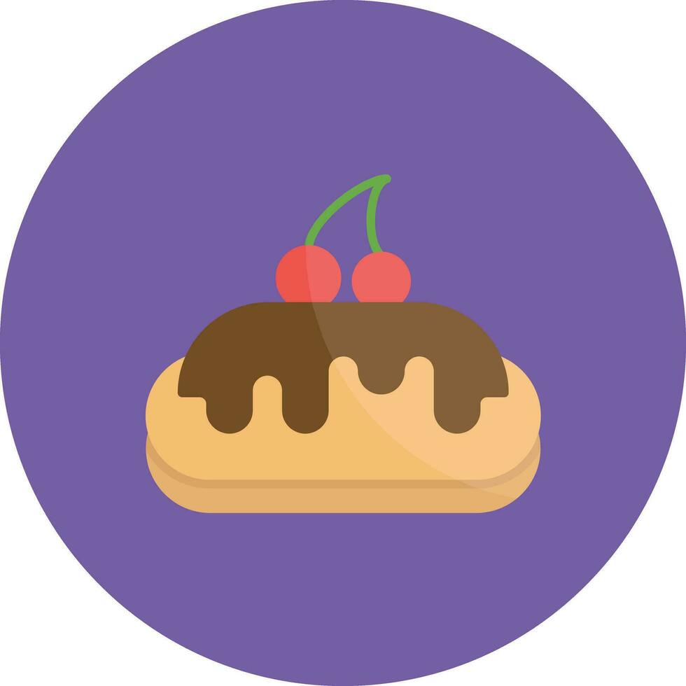 Eclair Vector Icon