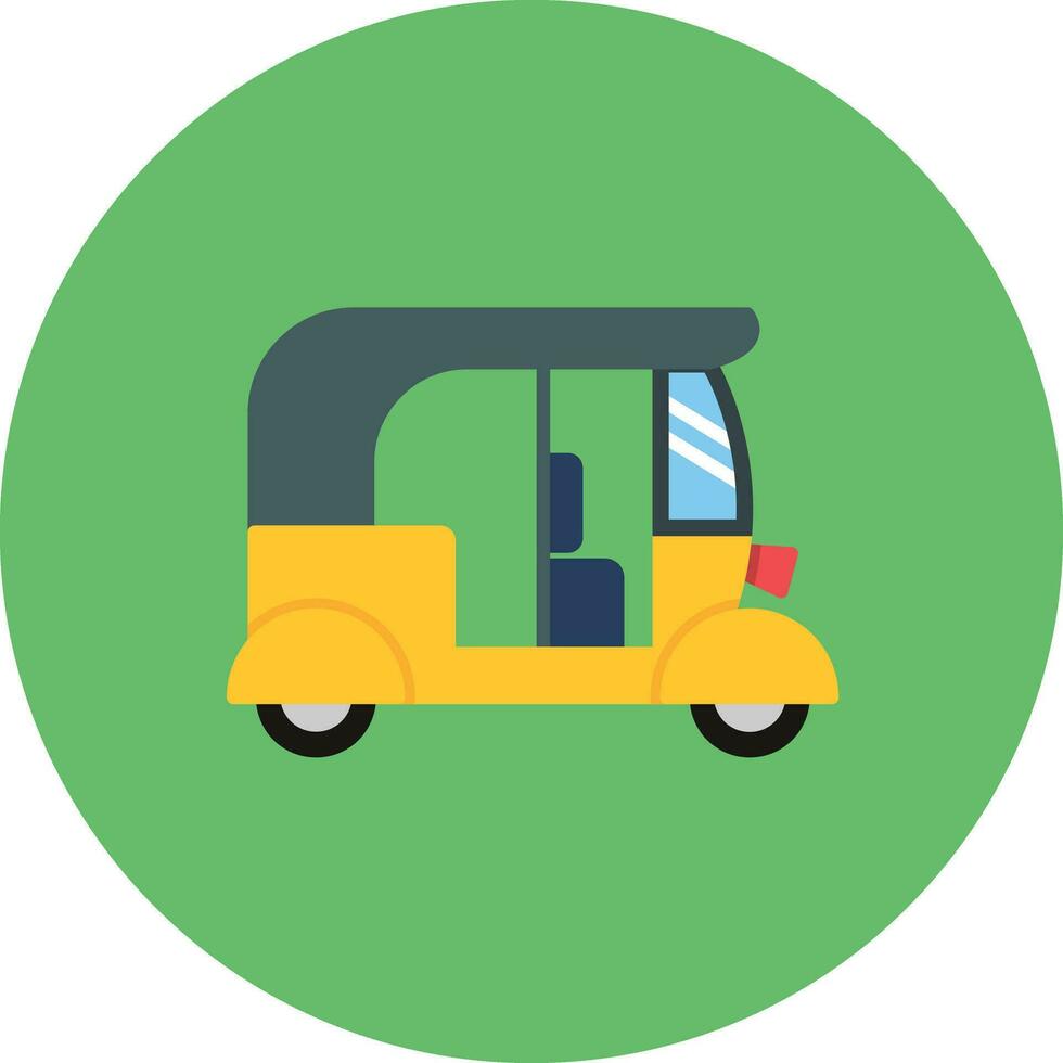 Tuk Tuk Vector Icon