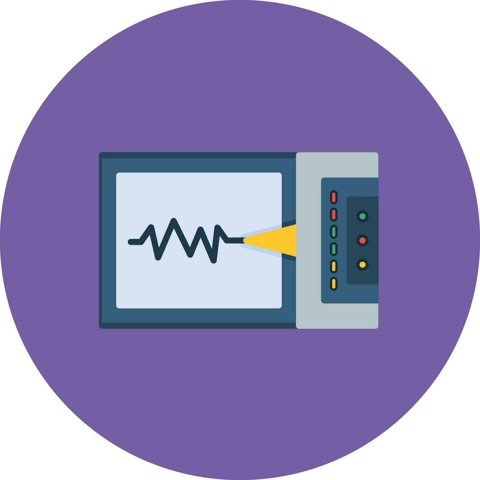 Seismograph Vector Icon