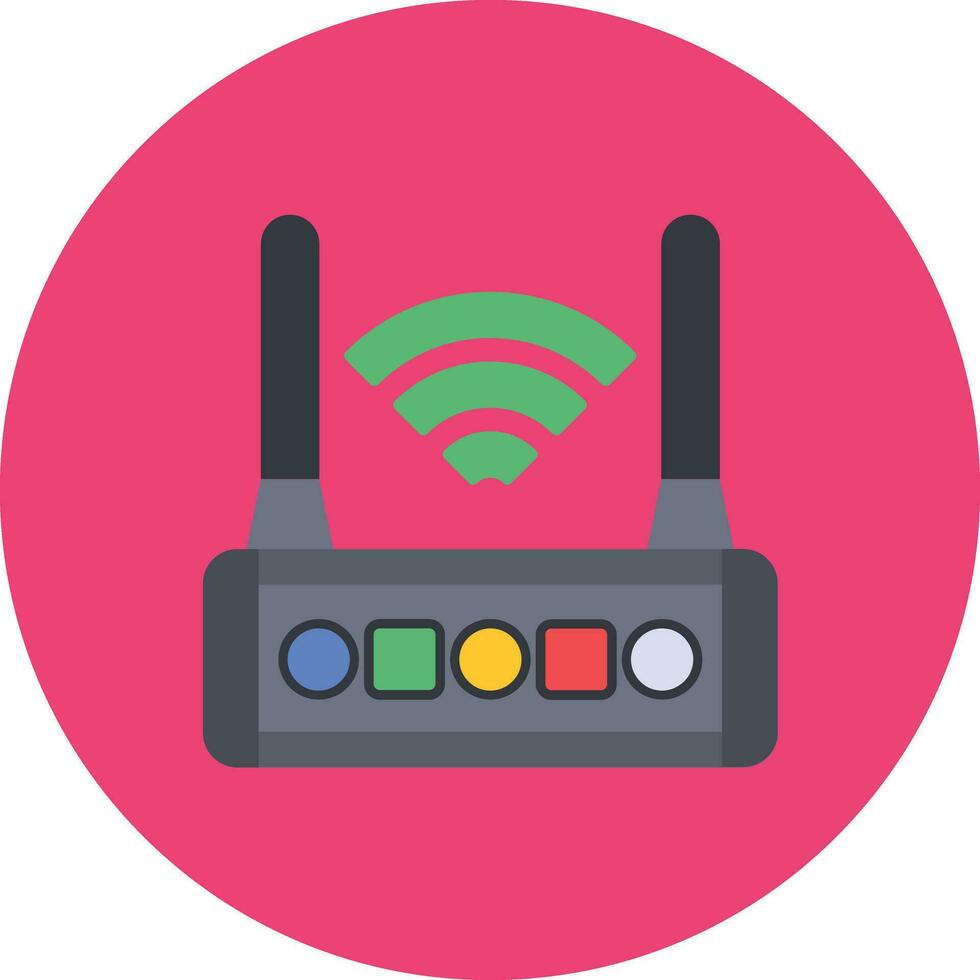 Wifi Router Vector Icon