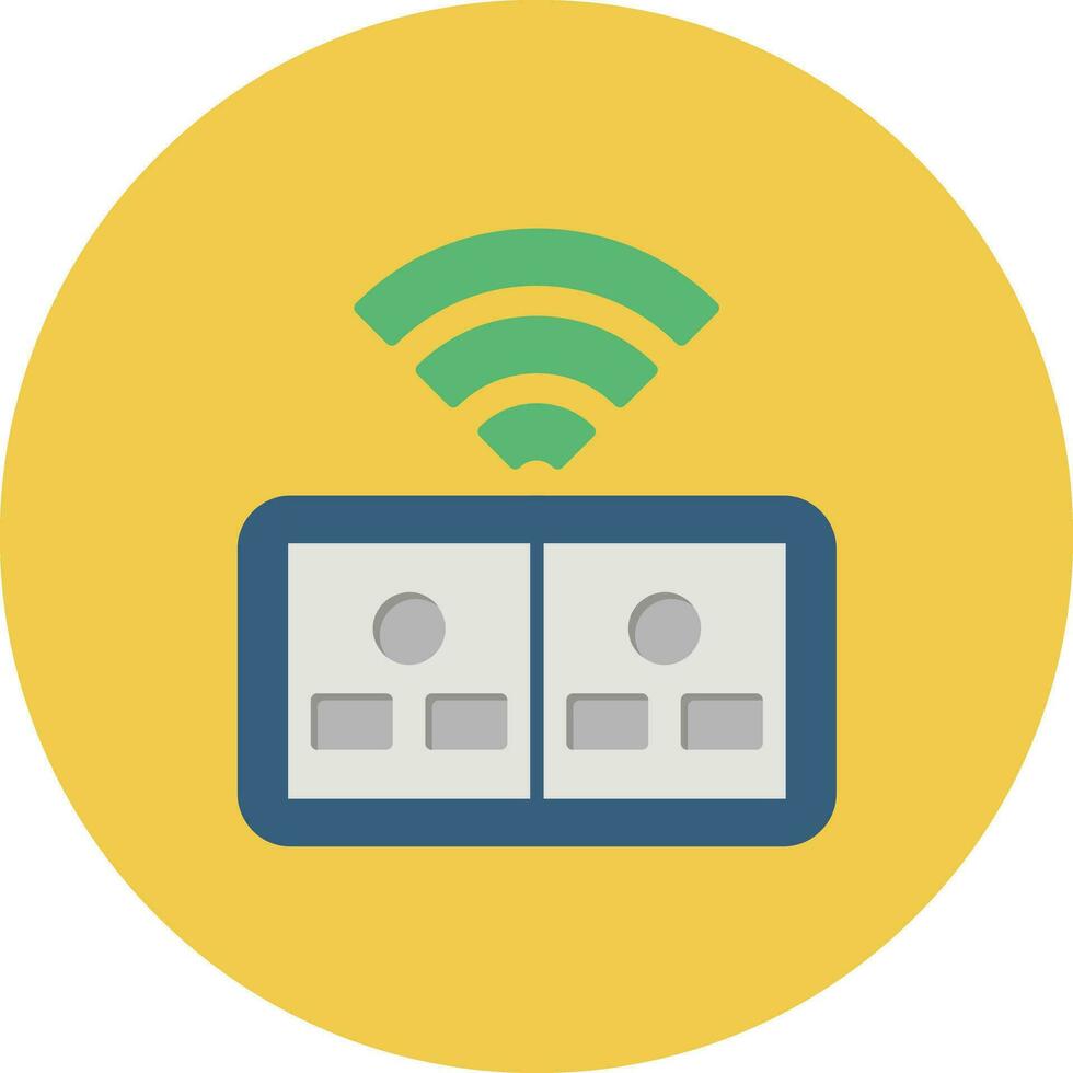 Smart Socket Vector Icon