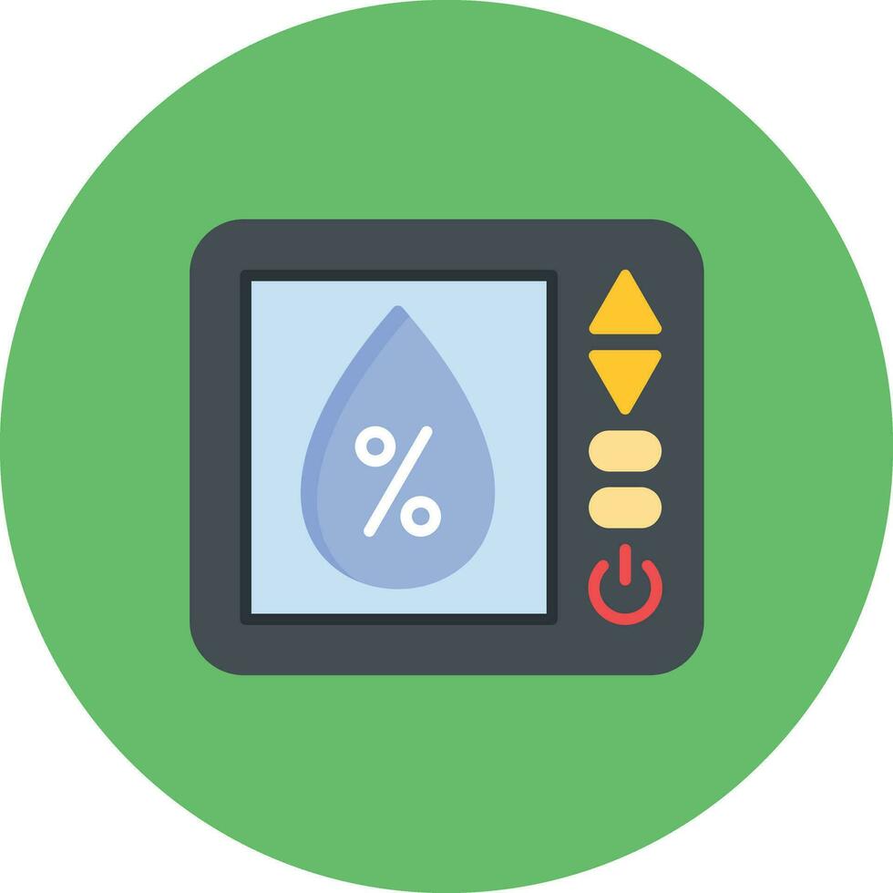 Humidity Sensor Vector Icon