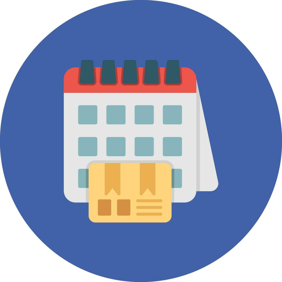 Delivery Schedule Vector Icon