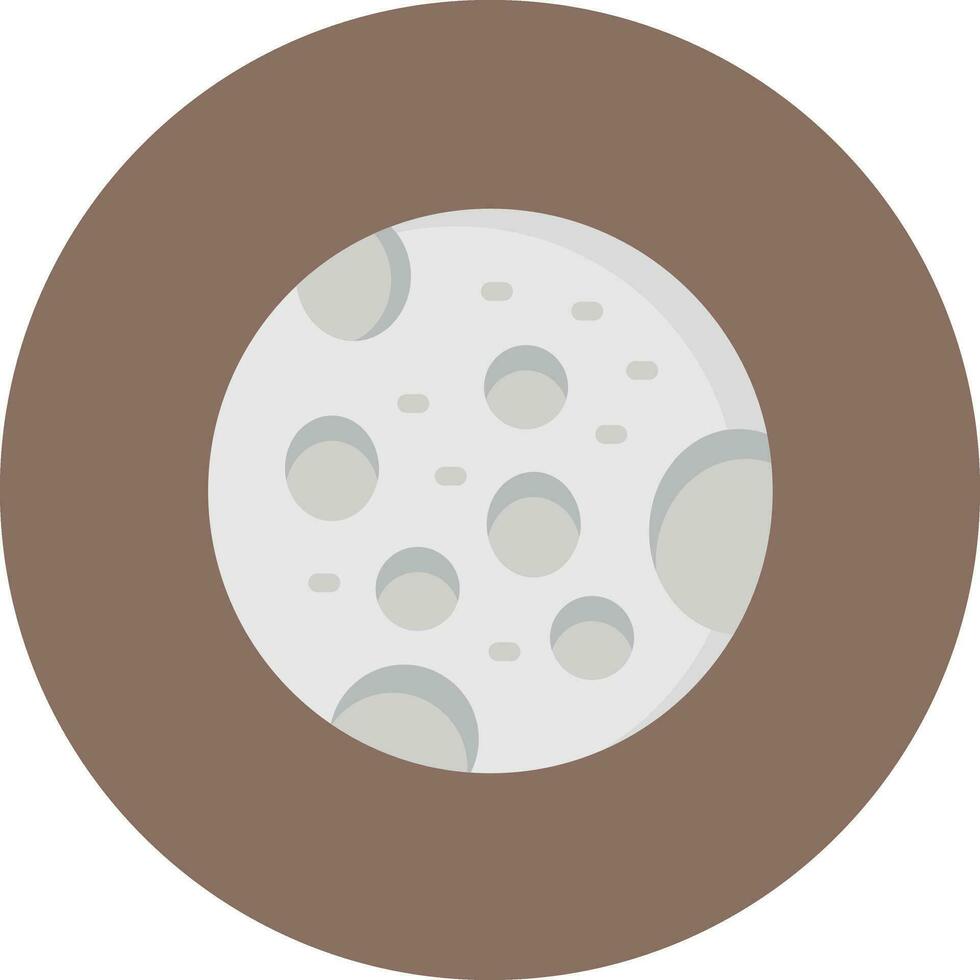 Full Moon Vector Icon